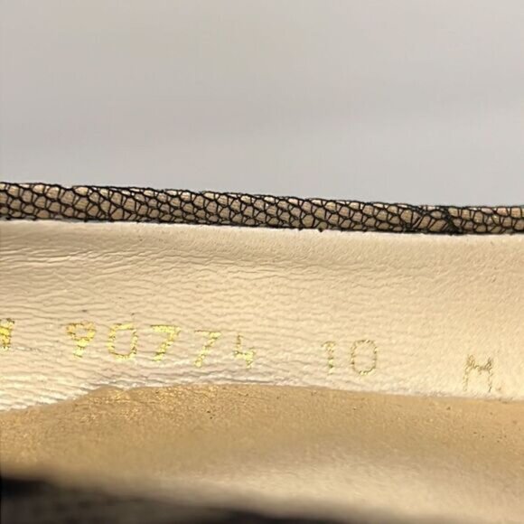 Stuart Weitzman Lillie Nude Luxe Lace Peep Toe Platform Heels Size 10 - Picture 13 of 16